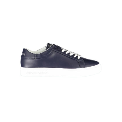 Sneaker en polyester bleu Calvin Klein