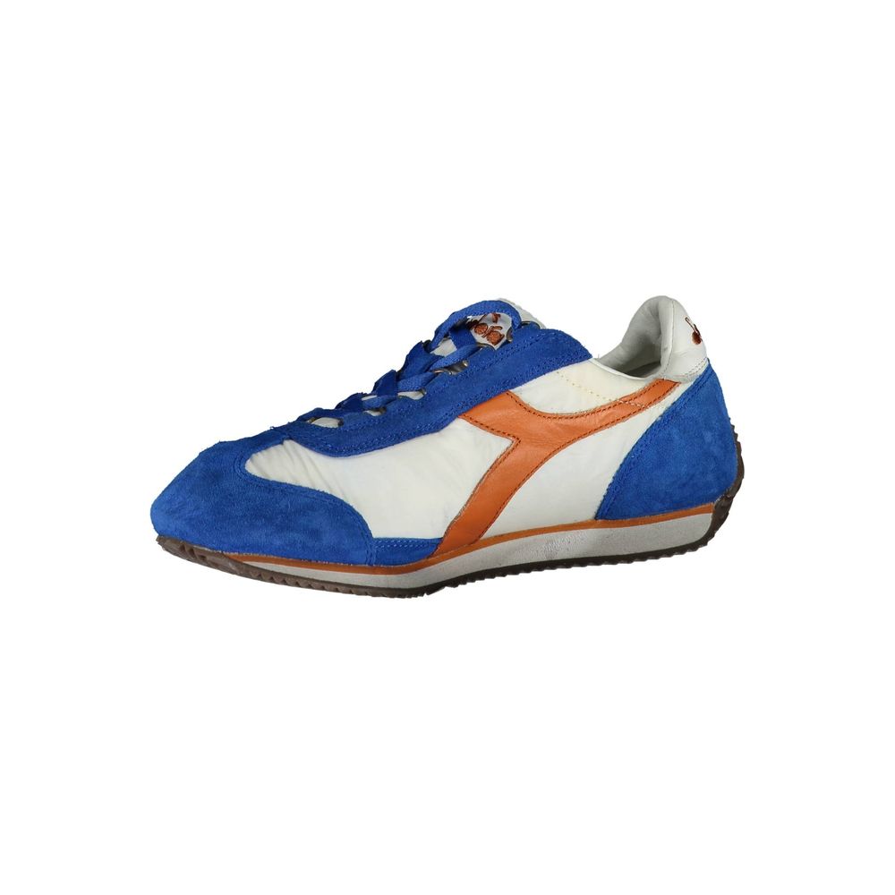 Diadora blauwe stoffen sneaker