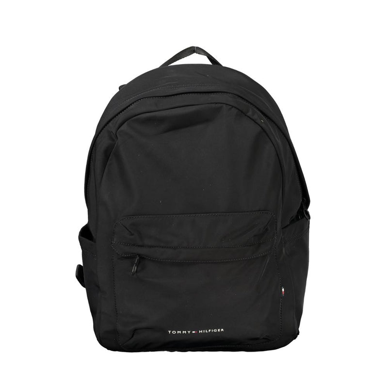 Tommy Hilfiger Zwarte Polyester Rugzak