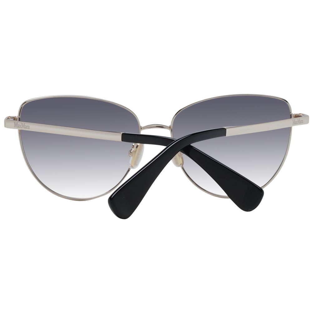 Max Mara Gold Women Sunglasses - Elegant Eye Protection