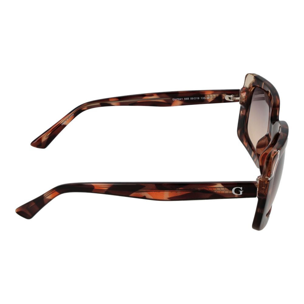 Guess Brown Women Sunglasses - Chic Gradient Lenses