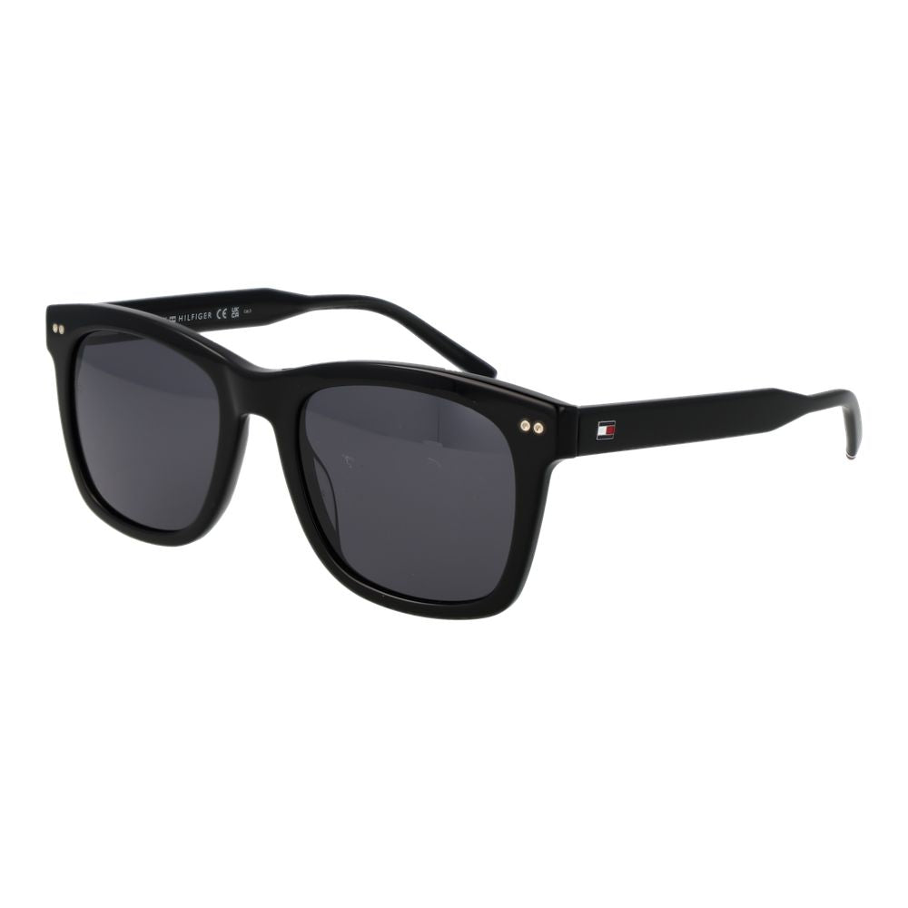 Tommy Hilfiger Zwarte Heren Zonnebril