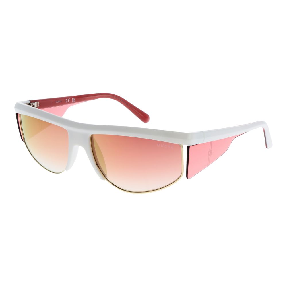 Lunettes de soleil Guess pour homme, blanches