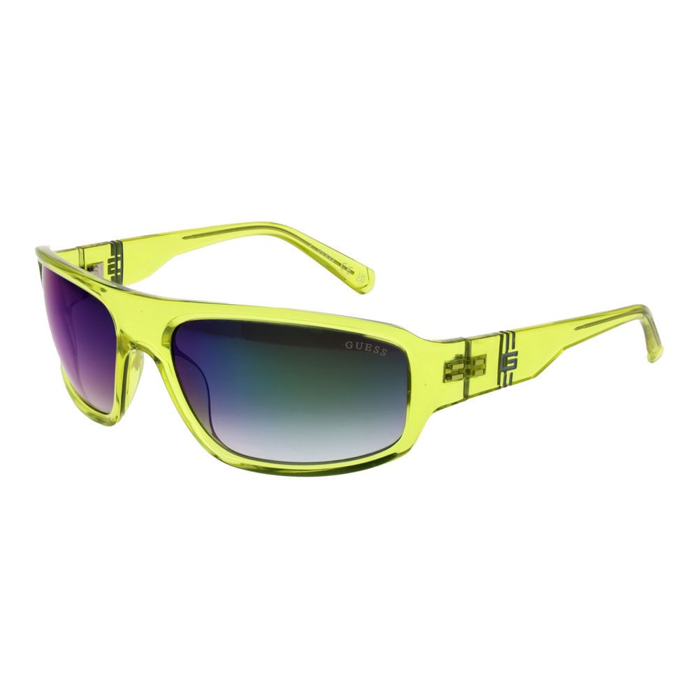Lunettes de soleil Guess pour homme, couleur jaune.