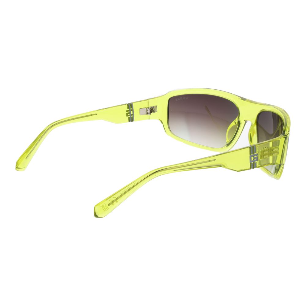 Lunettes de soleil Guess pour homme, couleur jaune.