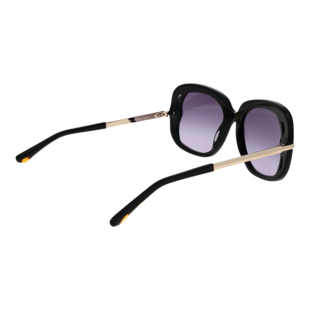 Lunettes de soleil noires pour femmes Sandro