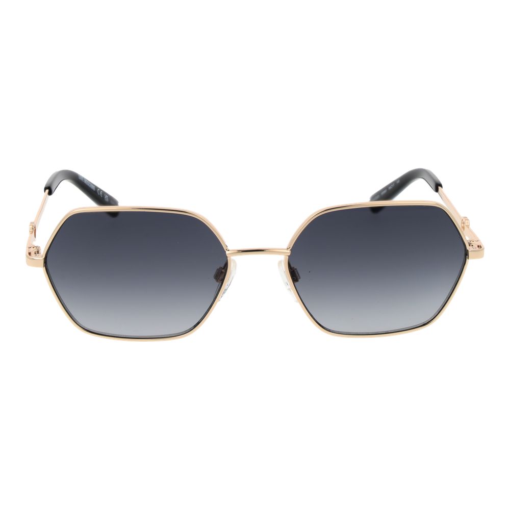 Lunettes de soleil pour femme Love Moschino dorées