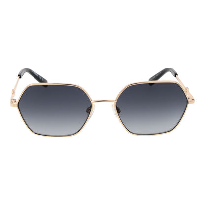 Lunettes de soleil pour femme Love Moschino dorées