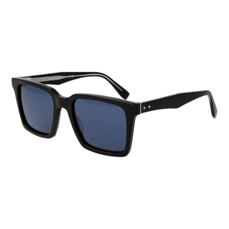 Lunettes de soleil noires pour homme Tommy Hilfiger