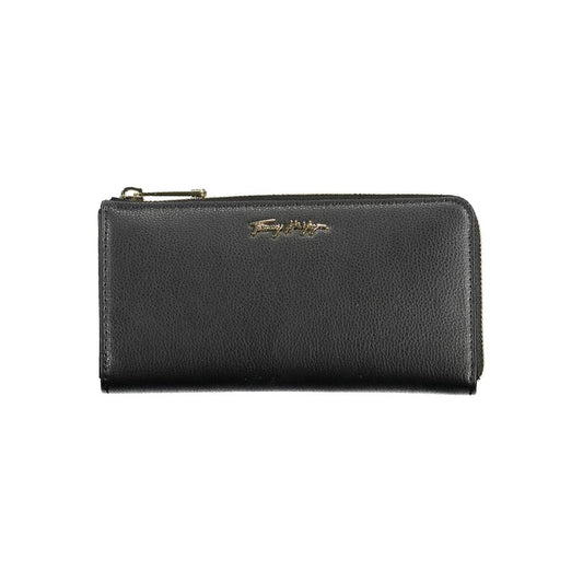 Tommy Hilfiger Zwarte Polyethyleen Portemonnee