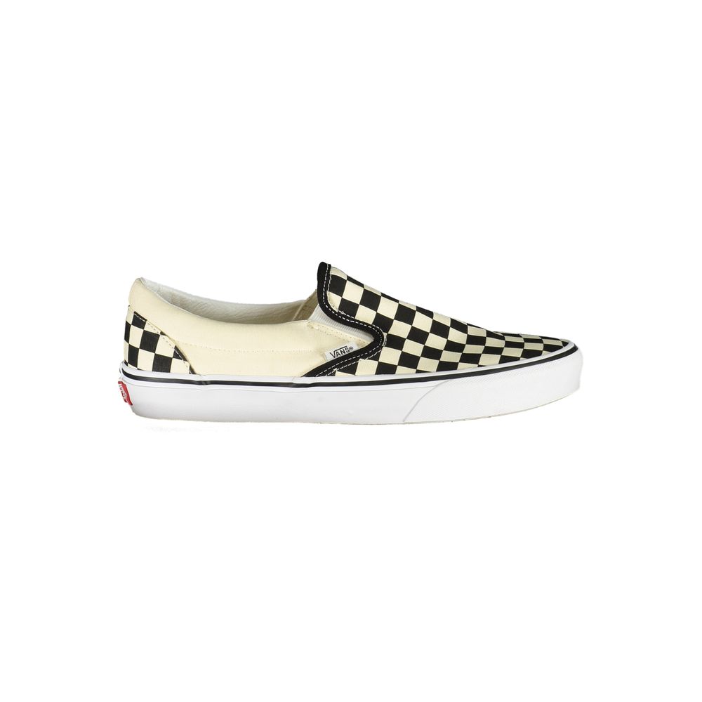 Vans White Polyester Sneaker - Slip-On Style for Everyday Comfort