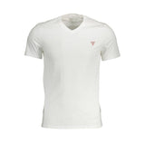 T-shirt en coton blanc Guess Jeans
