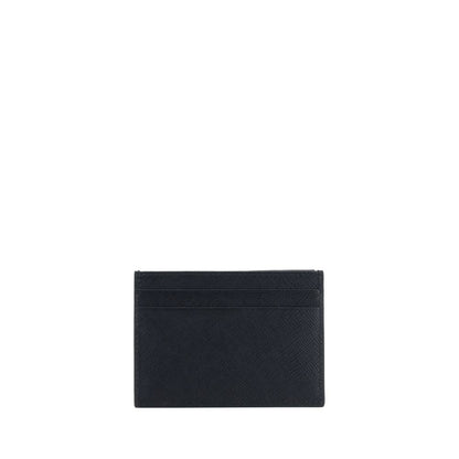 Porte-cartes en cuir Prada