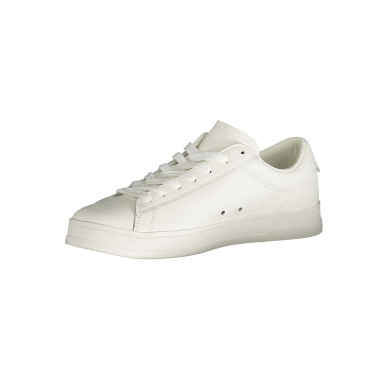 Tommy Hilfiger White Polyester Sneaker for Men