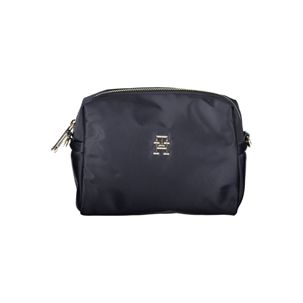 Tommy Hilfiger Blue Polyester Handbag - Stylish & Sustainable