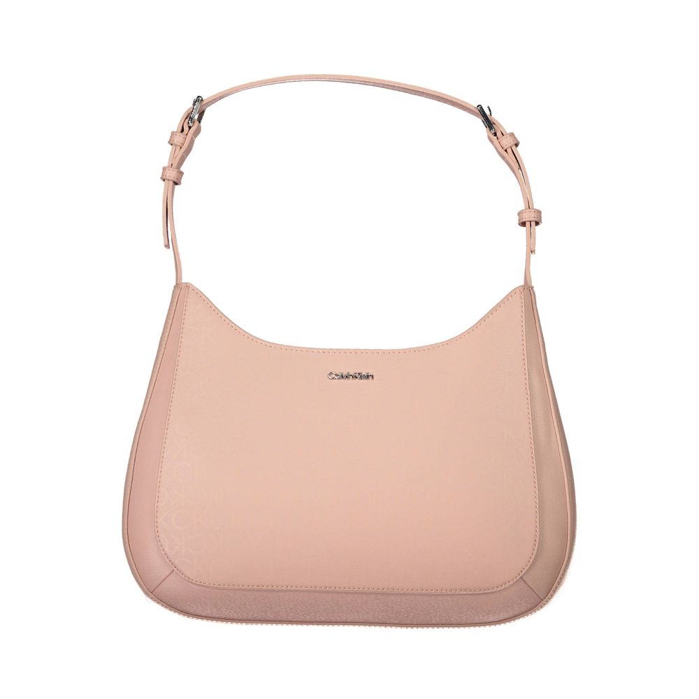 Calvin Klein Pink Polyester Handbag - Écologique et Élégant