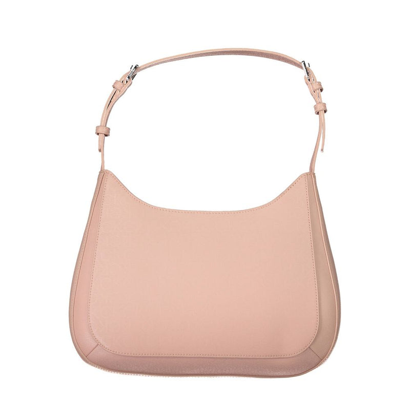 Calvin Klein Pink Polyester Handbag - Écologique et Élégant
