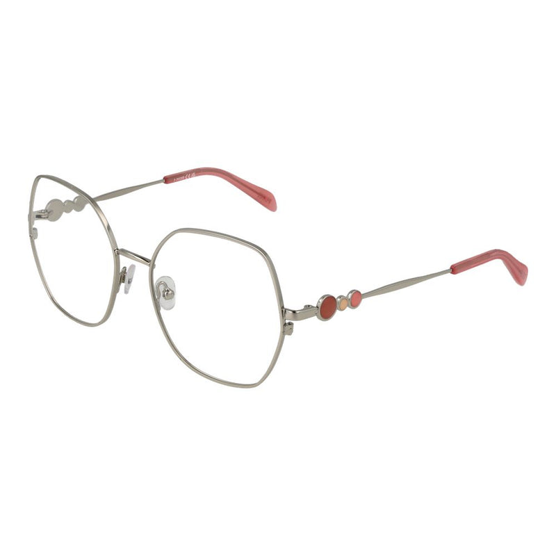 Emilio Pucci Gray Women Glasses Frame - Chic and Durable Eyewear
