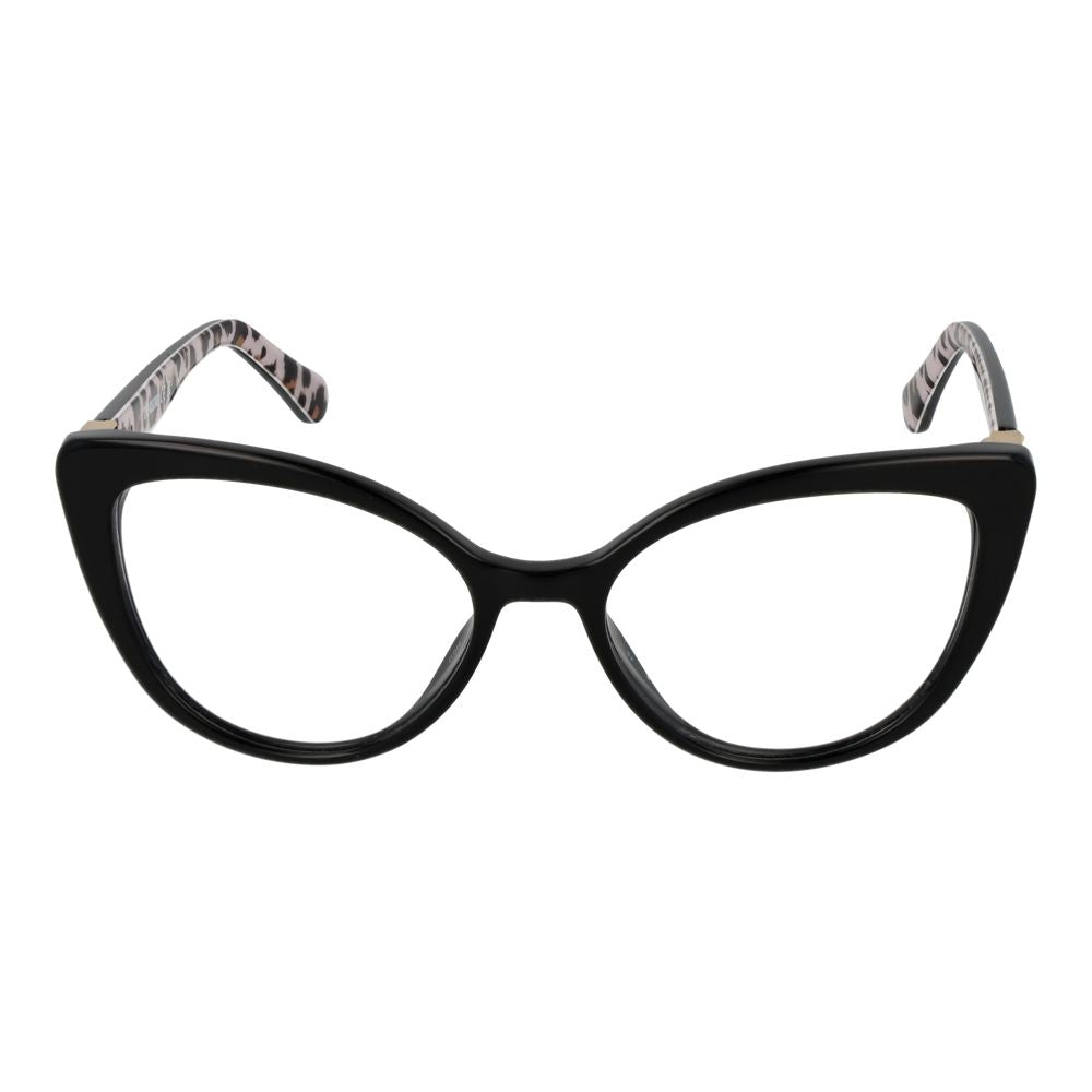 Monture de lunettes pour femme noire Love Moschino