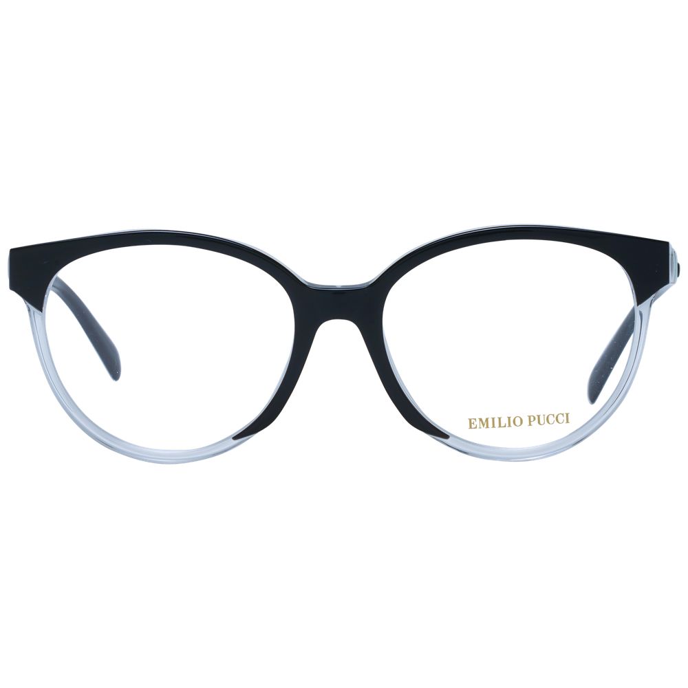 Emilio Pucci Black Women Glasses Frame - Chic and Elegant Eyewear