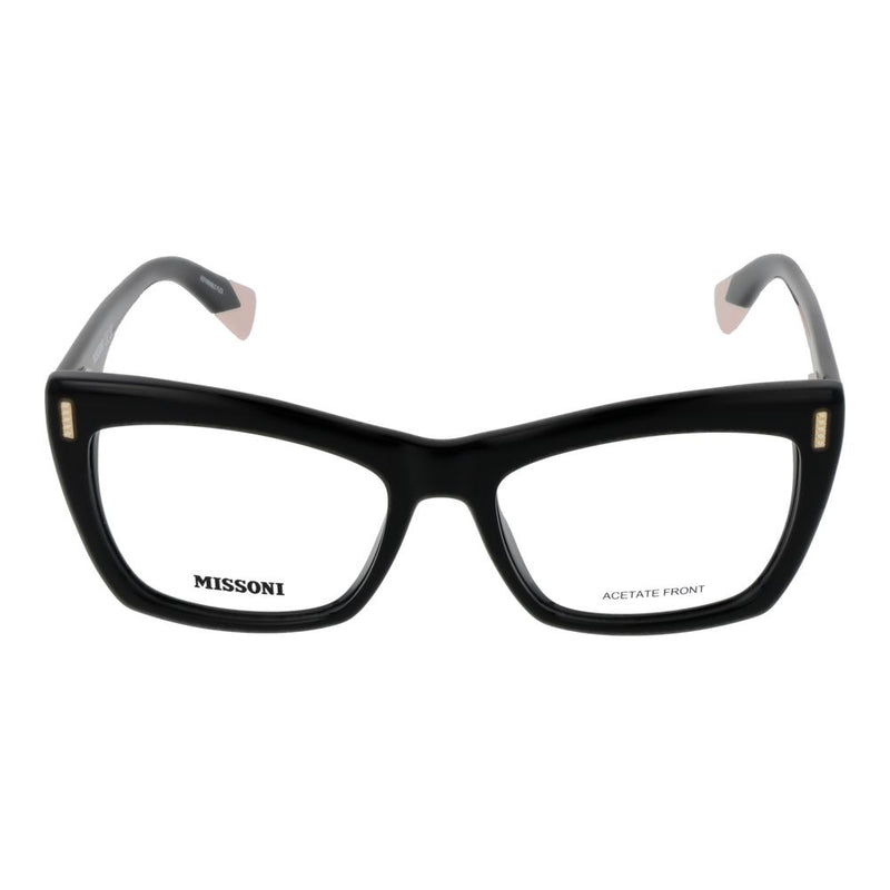 Missoni Black Women Glasses Frame - Elegant Butterfly Style