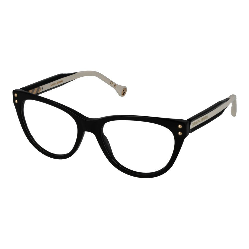Carolina Herrera Black Women Glasses Frame - Élégant Style Cat-Eye