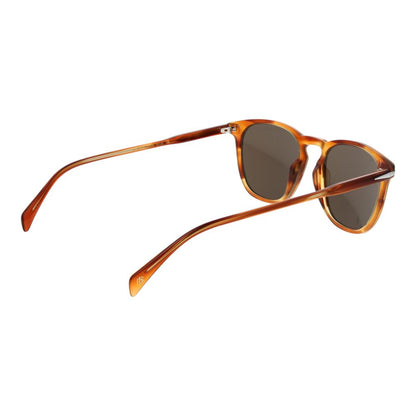 Lunettes de soleil pour homme marron David Beckham