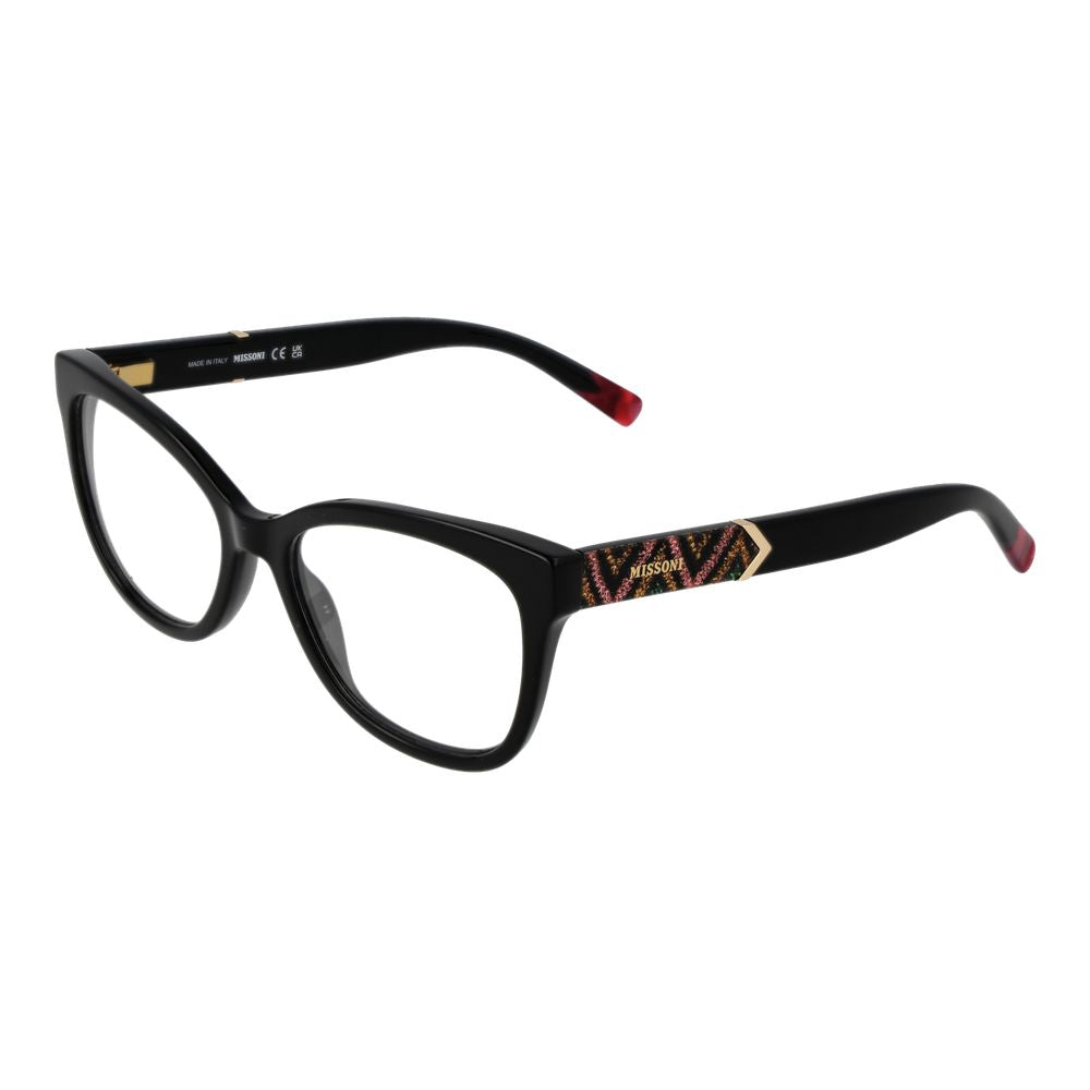 Missoni Black Cat Eye Women Glasses Frame - Élégance et Style