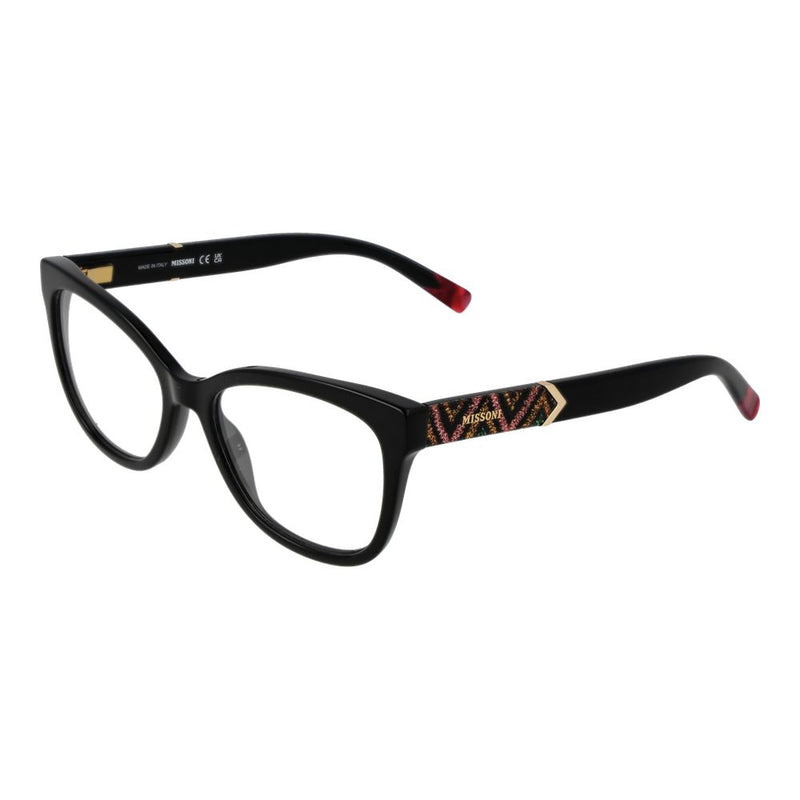 Missoni Black Cat Eye Women Glasses Frame - Élégance et Style