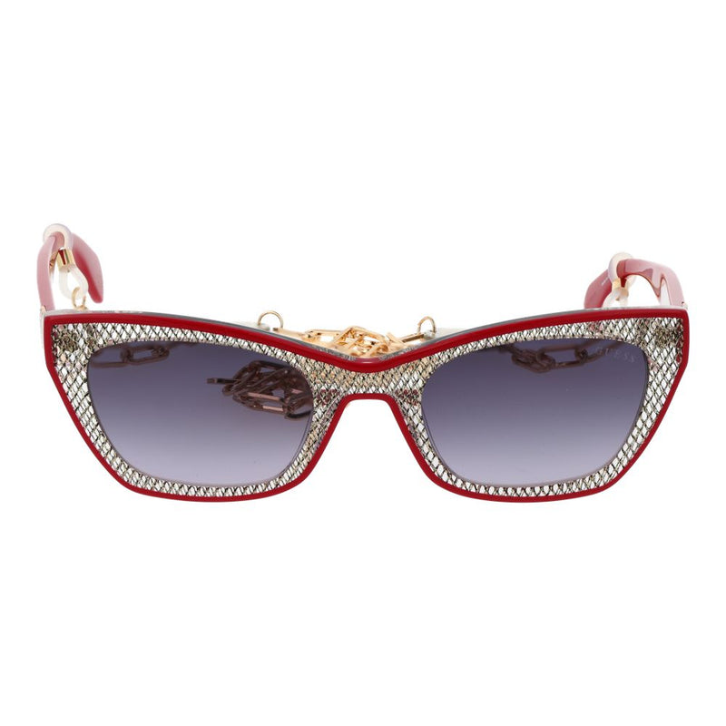 Guess Red Women Cat Eye Sunglasses