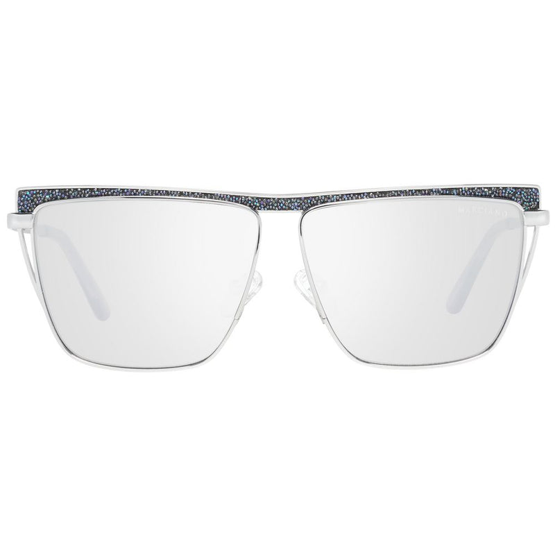 Marciano by Guess Silver Women Sunglasses - Chic UV Protection