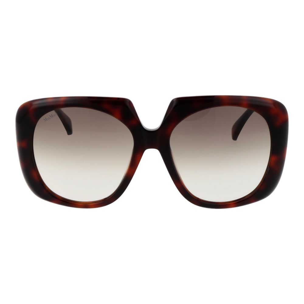 Max Mara Brown Women Sunglass - Luxury Acetate Frame