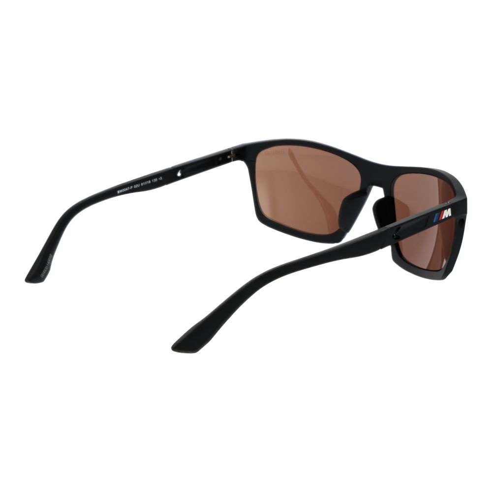 Lunettes de soleil noires pour homme BMW