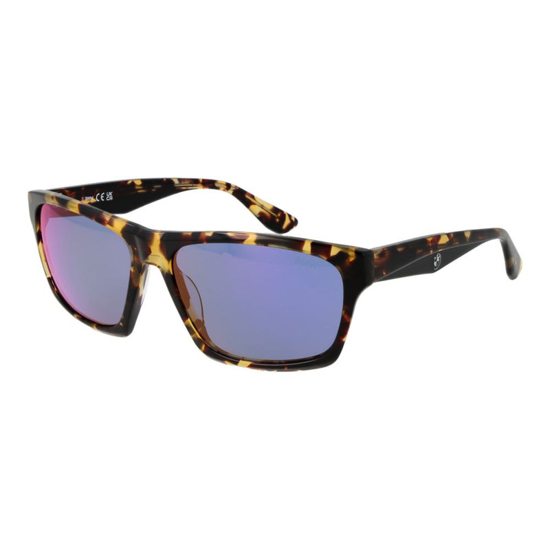 BMW Brown Acetate Sunglasses for Men