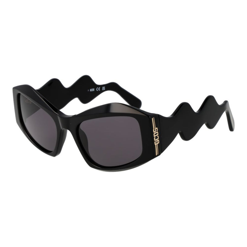 GCDS Black Unisex Sunglass - Cat Eye Style for Fashionable Protection