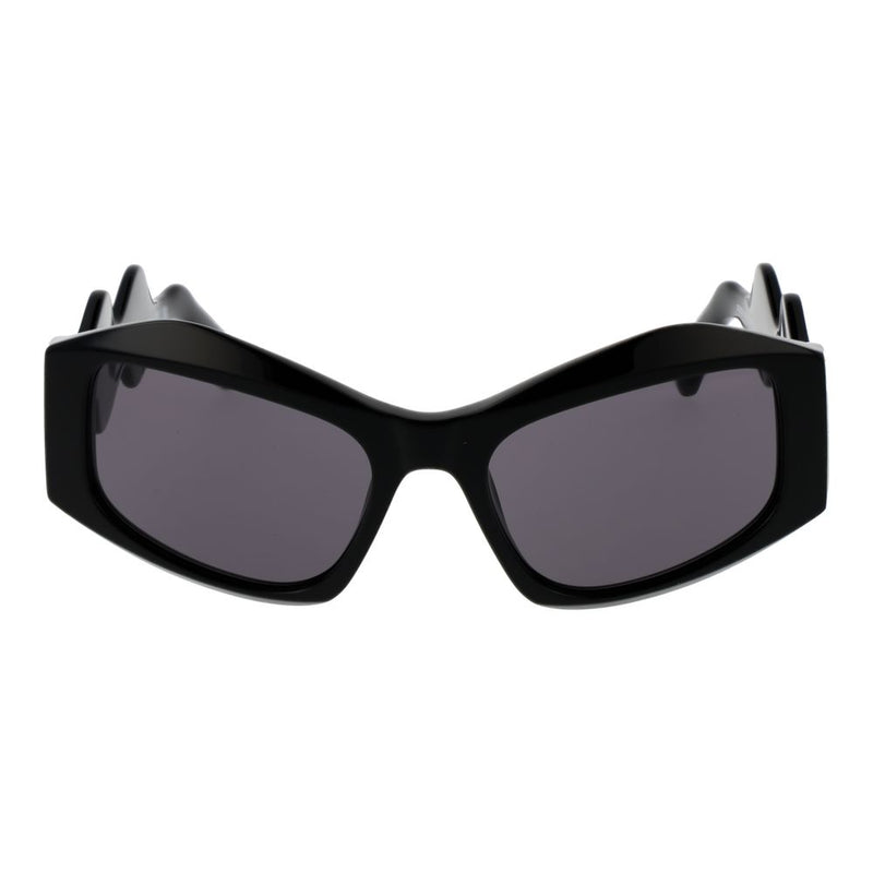 GCDS Black Unisex Sunglass - Cat Eye Style for Fashionable Protection