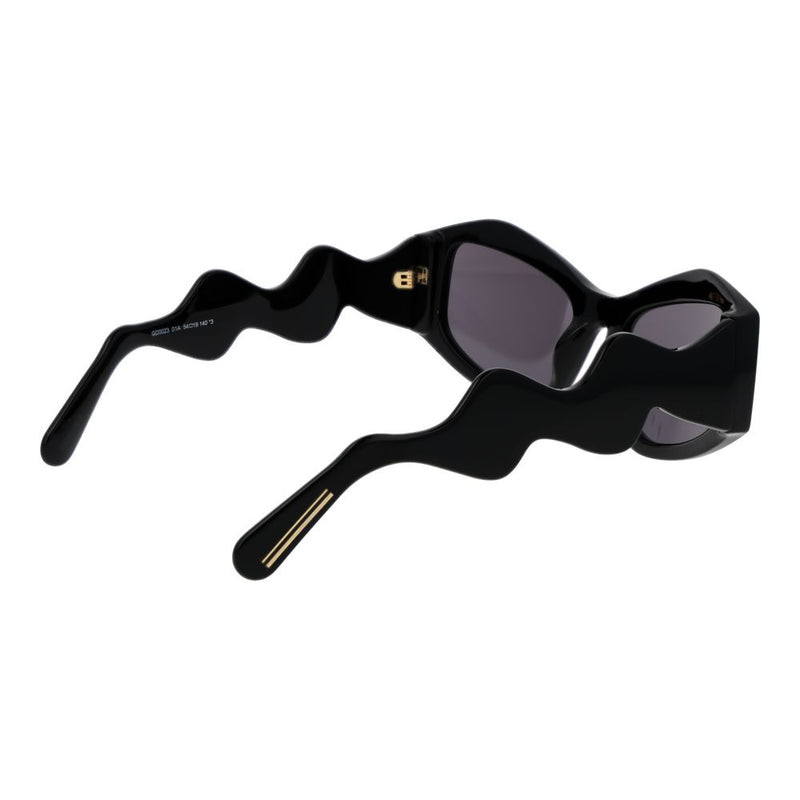 GCDS Black Unisex Sunglass - Cat Eye Style for Fashionable Protection