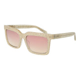 GCDS Gold Unisex Sunglasses - Élégance et Protection UV