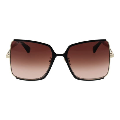 Lunettes de soleil noires pour femmes Max Mara
