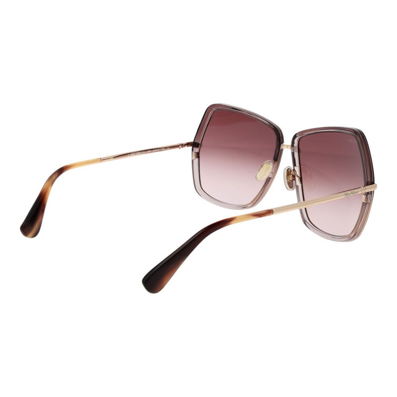 Max Mara Gold Women Sunglasses - Chic Geometric Design