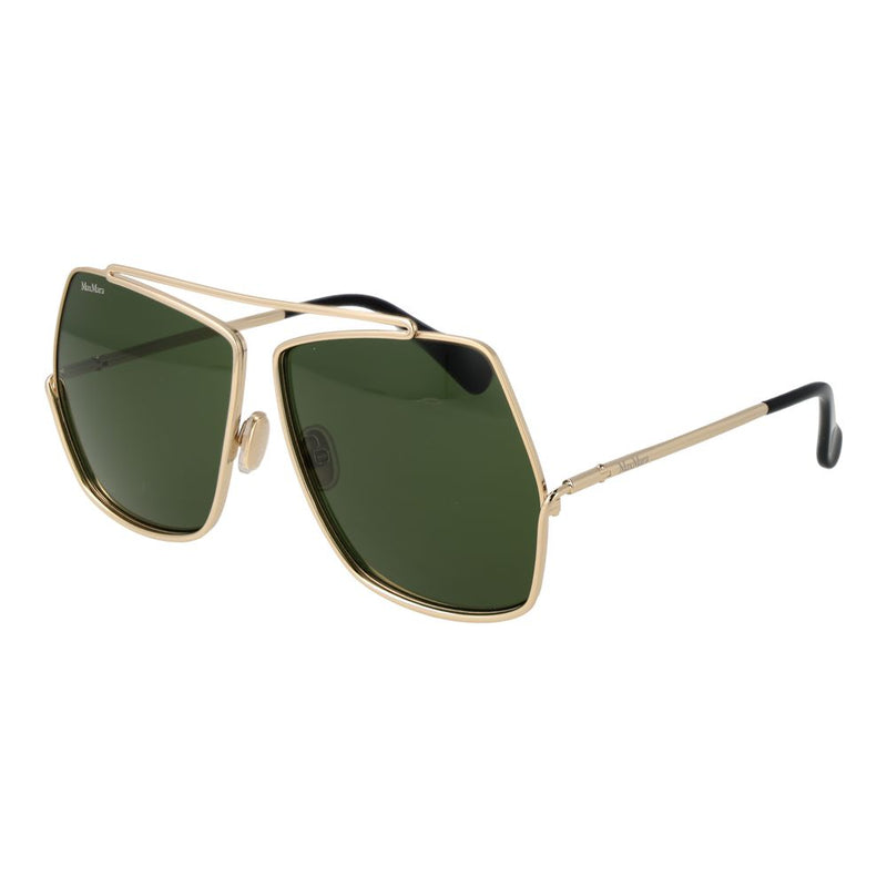 Max Mara Gold Women Sunglasses - Elegant Eye Protection