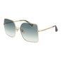 Max Mara Gold Women Sunglass