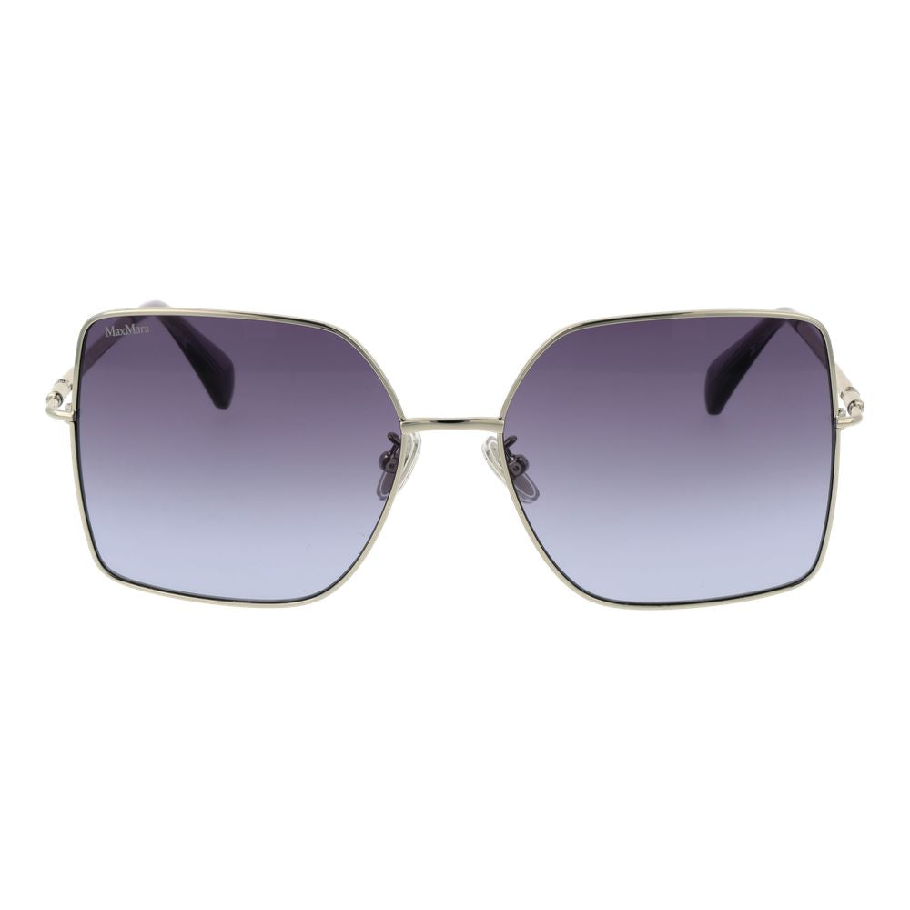 Max Mara Silver Women Sunglasses - Élégance et Protection
