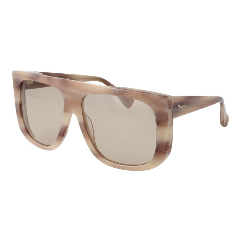 Max Mara Cream Women Sunglasses - Élégance et Protection UV