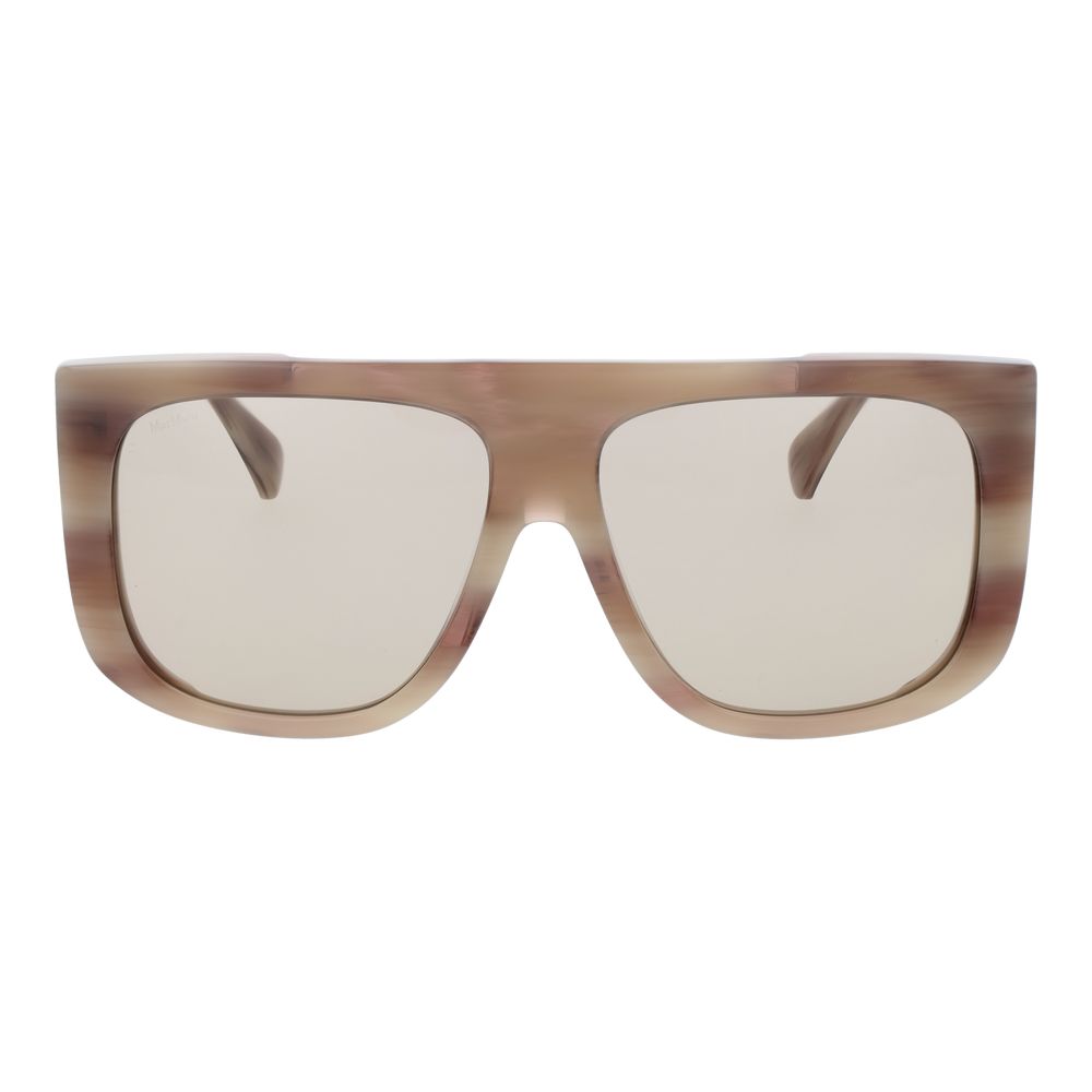 Max Mara Cream Women Sunglasses - Elegant UV Protection