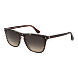 Lunettes de soleil pour homme, monture marron.