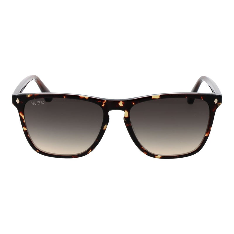 Lunettes de soleil pour homme, monture marron.