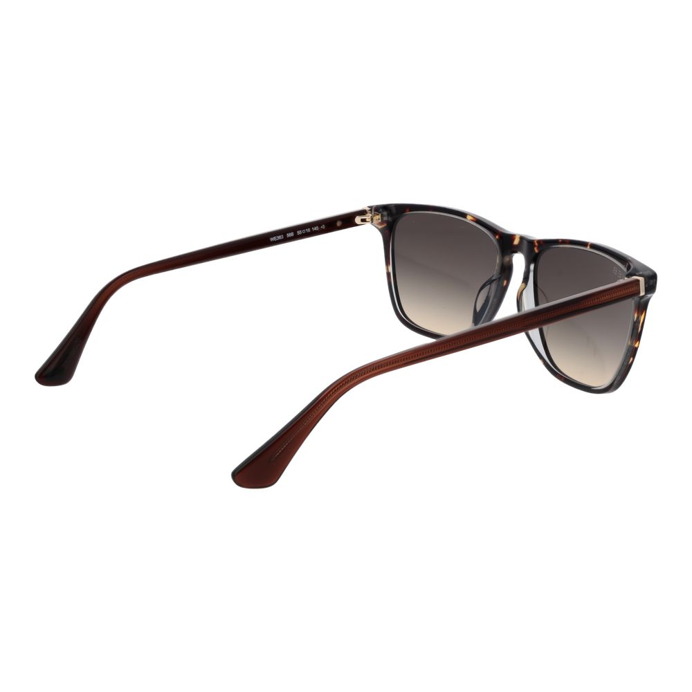 Lunettes de soleil pour homme, monture marron.