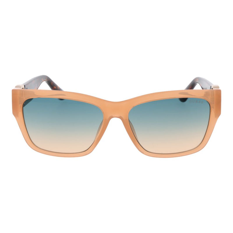 Guess Beige Women Sunglasses - Chic Rectangle Design