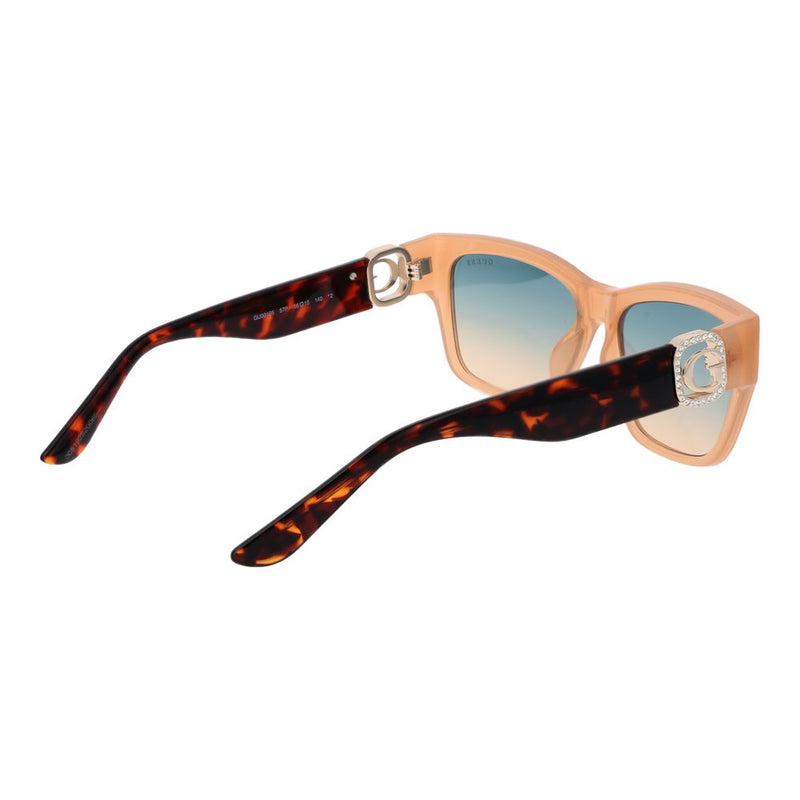 Guess Beige Women Sunglasses - Chic Rectangle Design